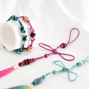 외국인선물 도리매듭팔찌 매듭공예 한국기념품 전통만들기