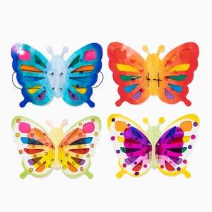 나비날개만들기 초등집콕놀이키트 방과후수업 만들기재료 미술키트